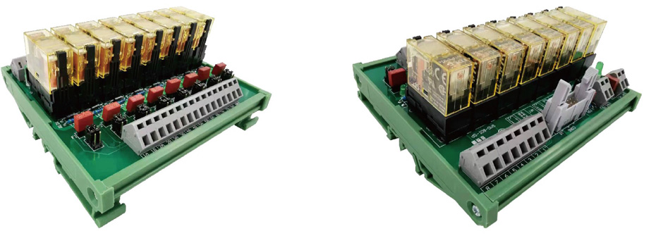 8通道繼電器隔離輸入 實(shí)拍